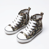 628 High-top canvas shoes